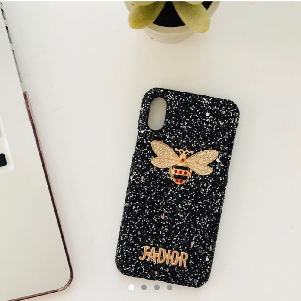 Jadior Fancy Butterfly Glitter Iphone X XS Case